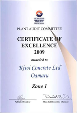 certificate of excellence
